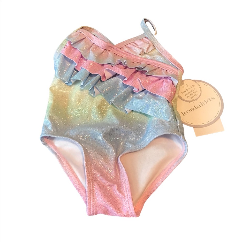 NWT Koala Kids 0-3 month baby girl swim suit